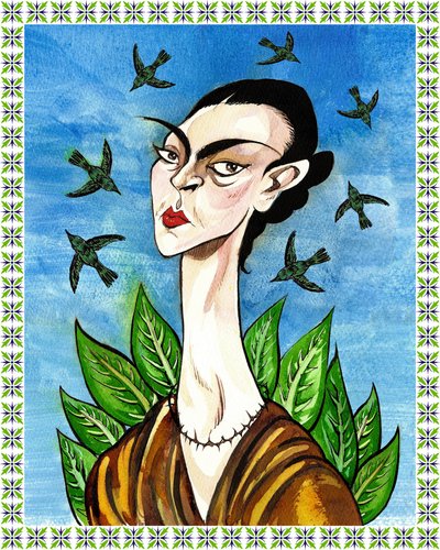 Frida Kahlo by Neale Osborne